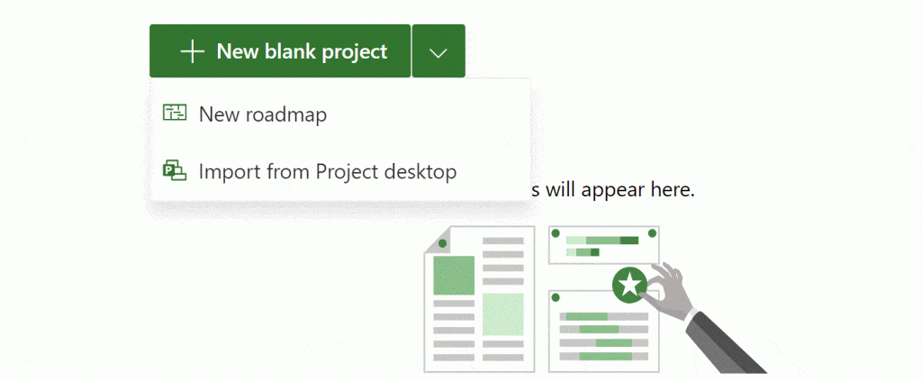 העלאת פרויקט מה-Project Desktop ל-PfW
